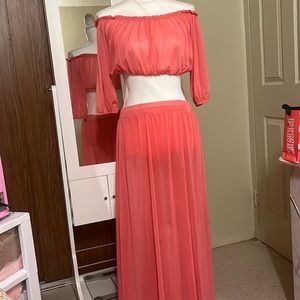 Hot Miami vacation outfit  2 piece set